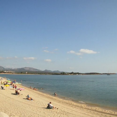 Spiaggia Marinella Live Webcam: Porto Rotondo Beach in Sardinia 🏖️