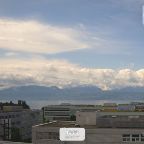 EPFL Live Cam: A Glimpse into Saint-Sulpice, Switzerland 🌍
