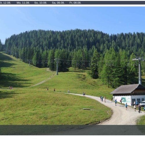 Wurzeralm Live Webcam: Spital am Pyhrn, Austrian Alps