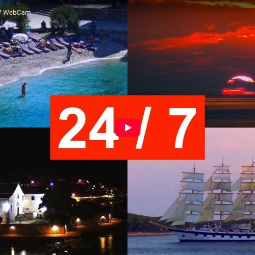 Hvar, Croatia Live Cam: Town, Seafront & Adriatic Beaches