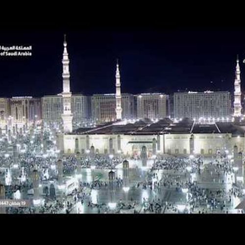 Prophet's Mosque Live Stream in Madinah, Saudi Arabia