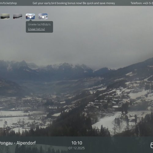 St. Johann im Pongau Live Webcam: Alpine Views from Sulzau