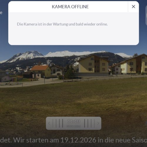 Lantsch Lenz Webcam: Alpine Village & Mountain Views in Switzerland