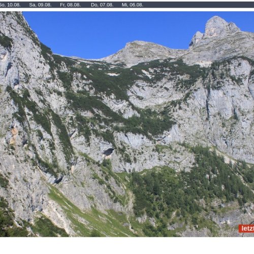 Halsgrube Berchtesgadener Land Webcam: Live Mountain Views at 1320m