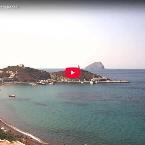 Kapsali Bay Live Webcam: Kythira, Greece