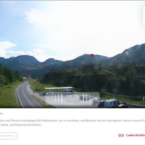 Simplon Pass Live Webcam