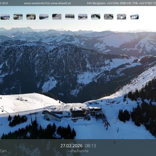 Westendorf FlyingCam: Live SkiWelt Views from the Austrian Alps