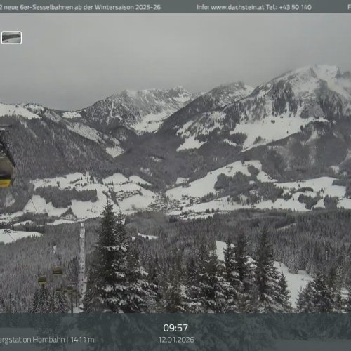 Russbach Dachstein West Hornbahn Live Webcam