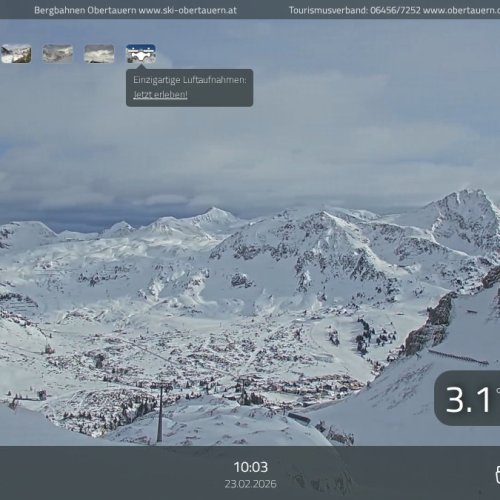 Obertauern Zehnerkar Live: Alpine Views in HD
