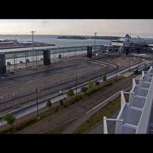 Helsinki West Harbour Live Webcam: Baltic Sea & Ferry Traffic