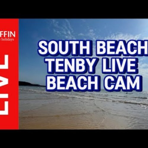 South Beach Tenby Live Webcam: Pembrokeshire Coast Views