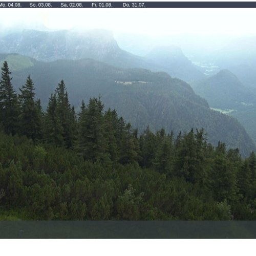 Predigtstuhl Webcam: Live Views of Bad Reichenhall Mountains