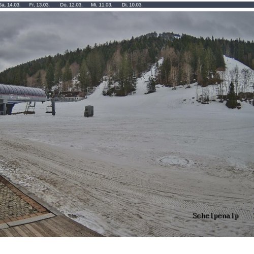 Live Webcam: Schelpenalp Talstation & Schelpenbahn, Balderschwang