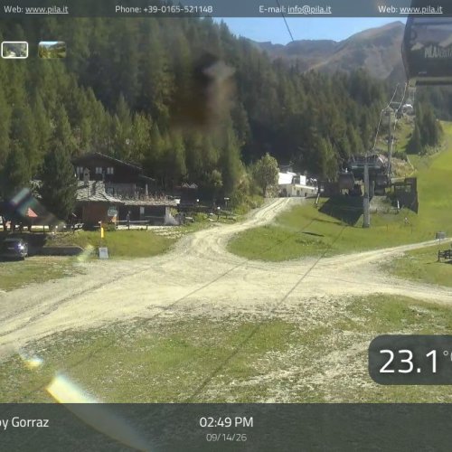 Gressan Valle D'Aosta Live Camera