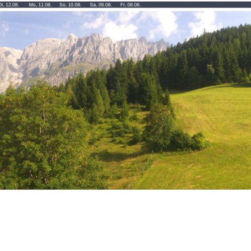 Mühlbach am Hochkönig Live Webcam: Majestic Alpine Views at 1180m
