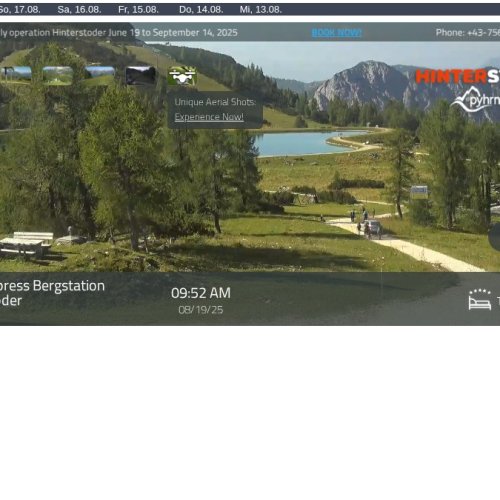 Höss-Express Bergstation Live Webcam – Hinterstoder Alpine Views