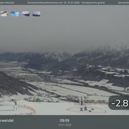 Weerberg Hütttegglift Live Webcam: Alpine Views & Ski Slopes