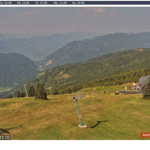 Gerlitzen-Gipfel Live Webcam: Alpine Views from Austria