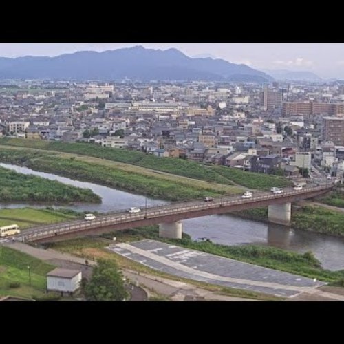Ashiba River, Kida Bridge, Fukui-shi, Japan Live Cam