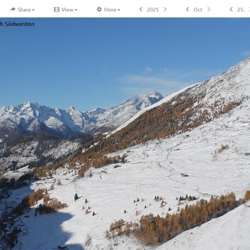 Burgstalleralm / Astental Live Webcam: Alpine Views from Mörtschach, Austria