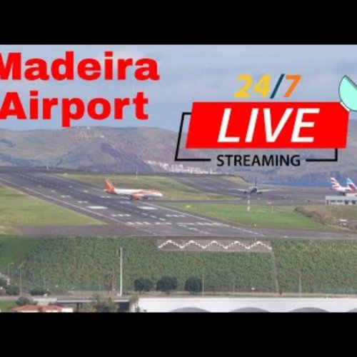 Madeira Airport Live Webcam – Santa Cruz, Portugal