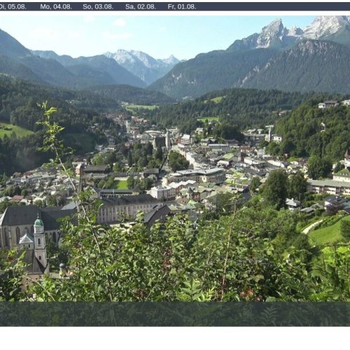 Berchtesgaden Alpine Town Live Webcam