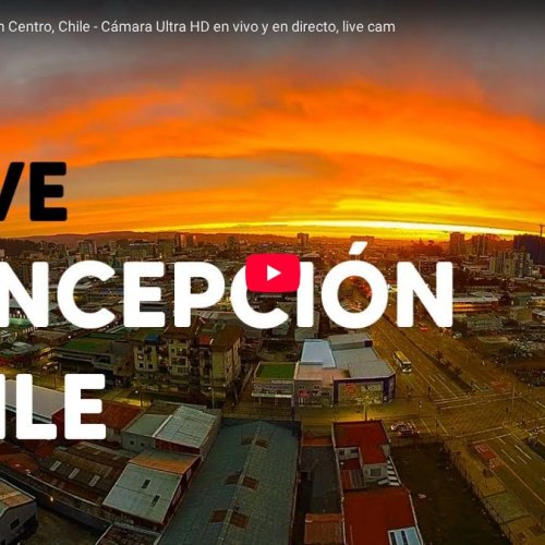 Live HD Webcam: Central Concepción, Biobío Region, Chile