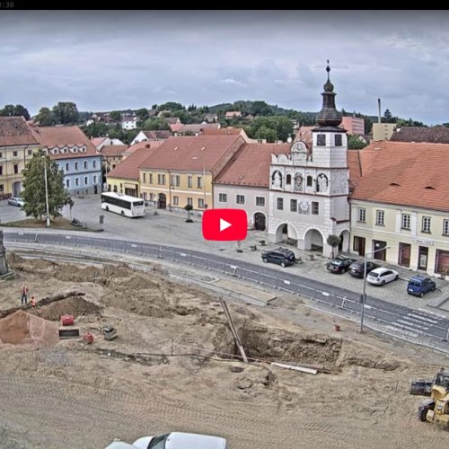 Volyně Náměstí Svobody Live Webcam – Czechia Town Square