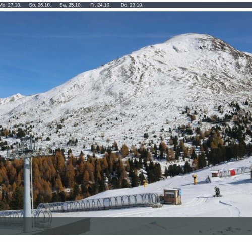 Nauders Gondola Mountain Station Live View | Austrian Alps Webcam