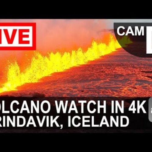 Experience The Raw Power Of The Reykjanes Lava Fountain 🌋