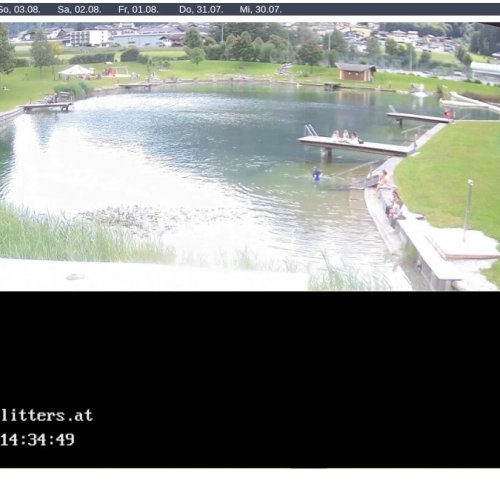 Badesee Schlitters Live Webcam – Alpine Lake Views