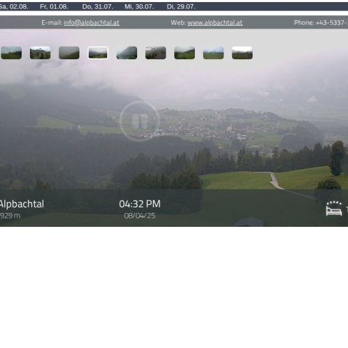 Pinzgerhof Reith im Alpbachtal Live Webcam