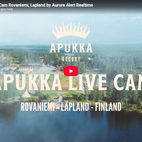 Apukka Resort Live Camera: Rovaniemi, Finland