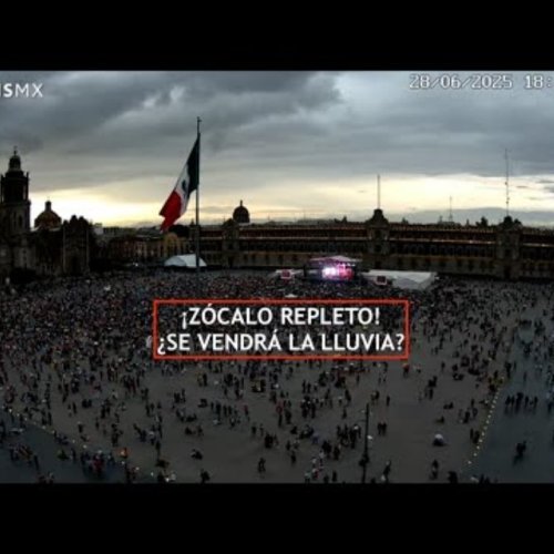 Zócalo Main Square HD Mexico City Webcam