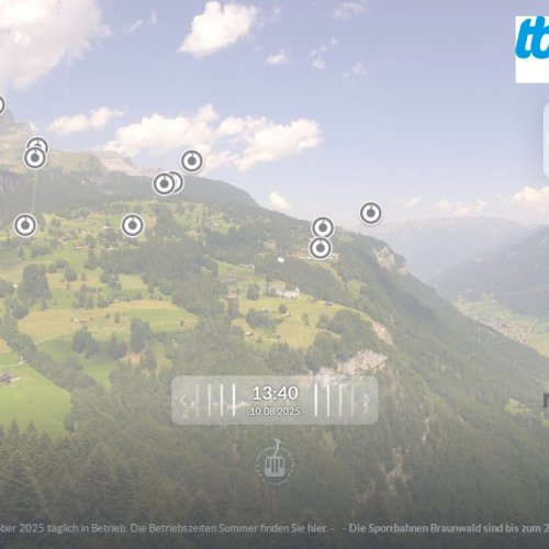 Sportbahnen Braunwald Live Webcam