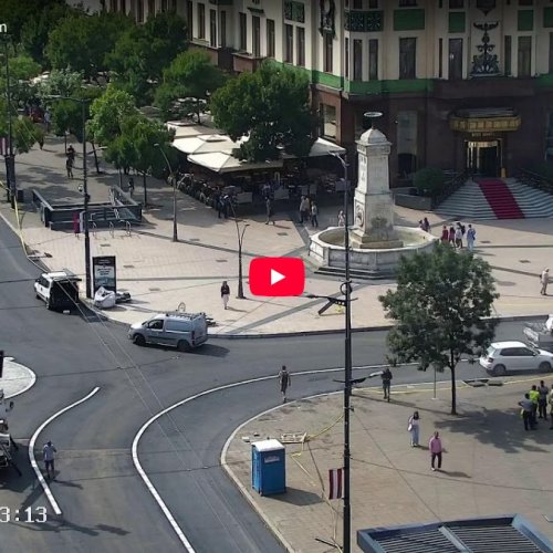 Belgrade City Centre Live Cam: Terazije Square, Serbia
