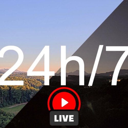 Sarine Valley Live Webcam: Fribourg, Switzerland's Scenic Outlook
