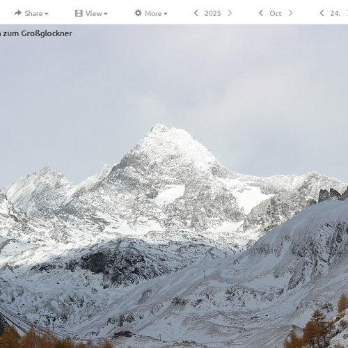 Glocknerwinkel Kals Live Webcam: Großglockner Alpine Views