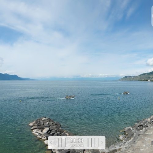 La Tour-de-Peilz Webcam: Scenic Views of Lake Geneva
