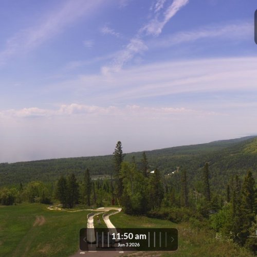 Lutsen Mountains Live Webcam: Panoramic Lake Superior Views