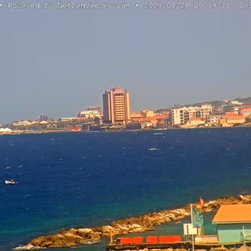 Live Mambo Beach Webcam: Ocean Views & Willemstad Skyline