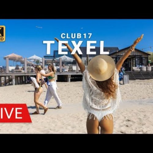 Club 17 Texel Beach Live Webcam: De Koog, Netherlands