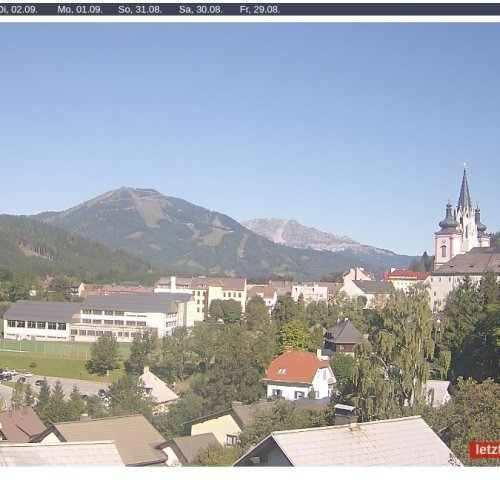 Mariazell Live Webcam: Bürgeralpe & Basilica View 🇦🇹