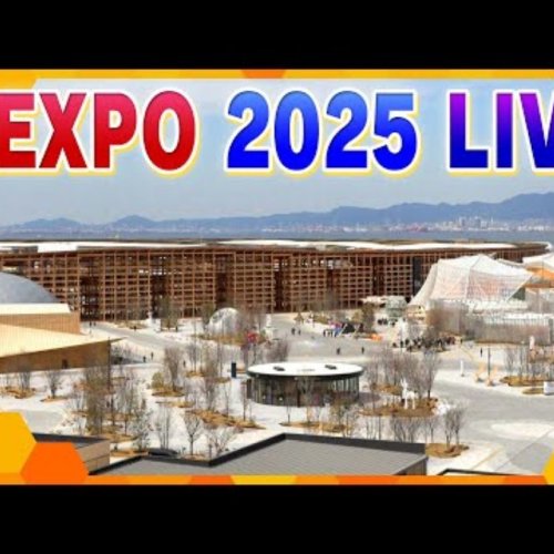Osaka Expo 2025 Live Webcam: Yumeshima Construction Progress