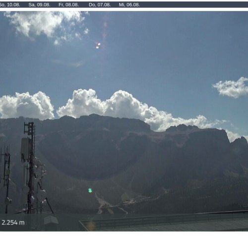 Live from Ciampinoi: Val Gardena Dolomites Webcam