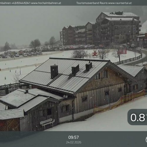 Rauris Tal Live Webcam: Ski Slopes & Alpine Views in Austria 🇦🇹