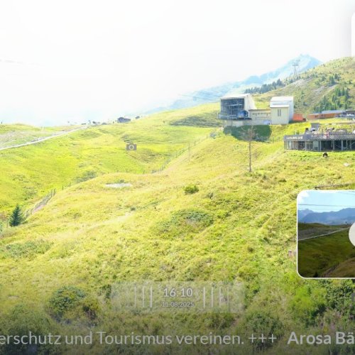 Arosa Bärenland Live Webcam in the Swiss Alps