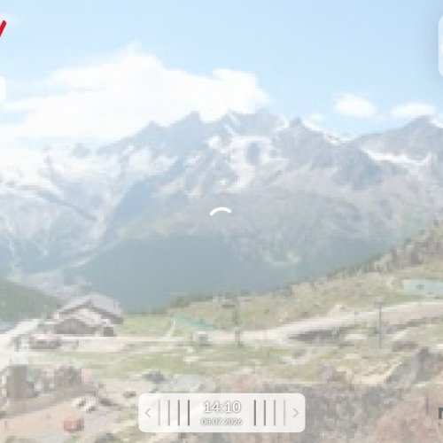 Experience The Breathtaking Views Of Hohsaas Bergbahnen Kreuzboden 2400m