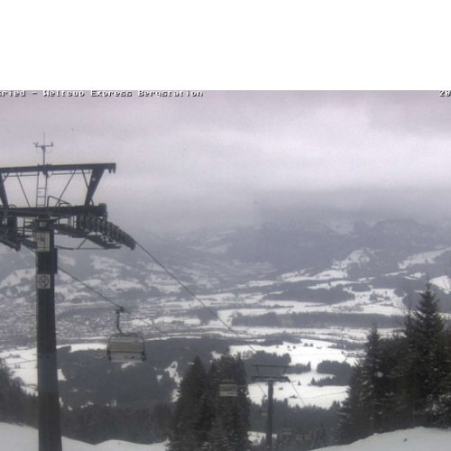 Breathtaking Alpine Views from Bergstation Weltcup-Express